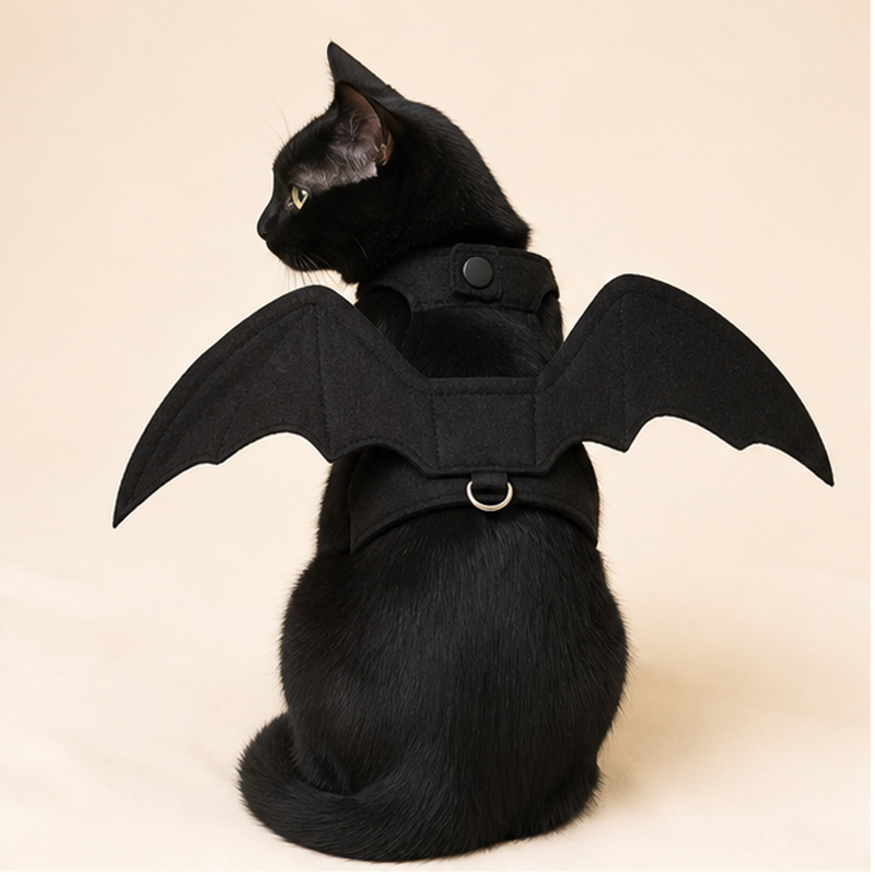 Midnight Bat Wings Pet Costume