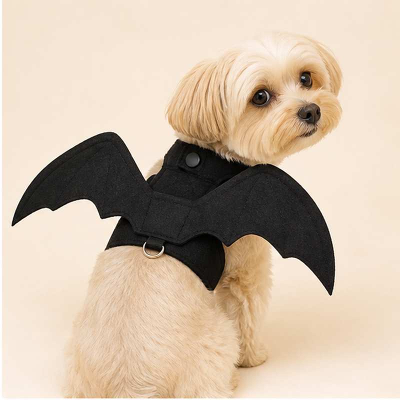 Midnight Bat Wings Pet Costume