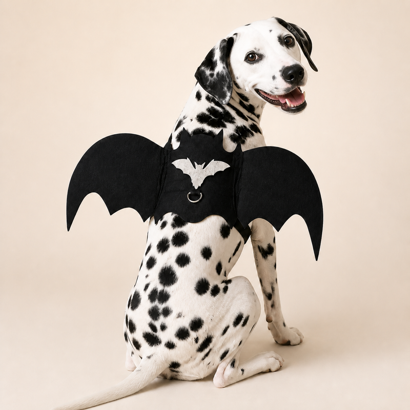 Midnight Flutter Bat Wings Costume