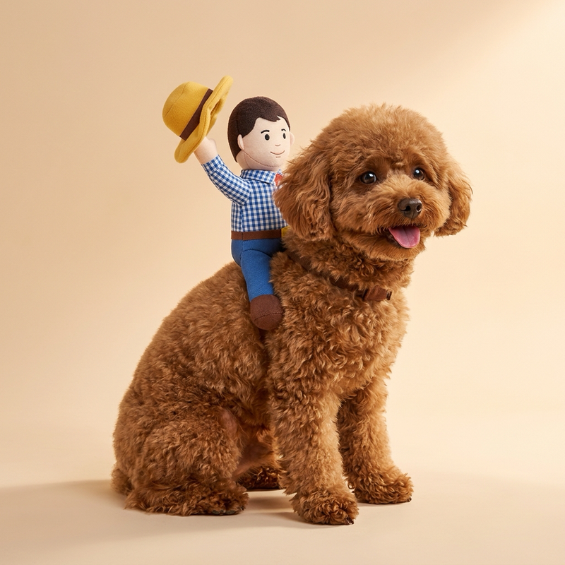 Rodeo Rider Cowboy Dog Halloween Costume